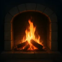 Cozy Fireplace - Campfire,ASMR